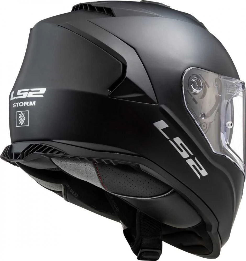 Šalmas LS2 FF800 STORM II SOLID juodas matinis