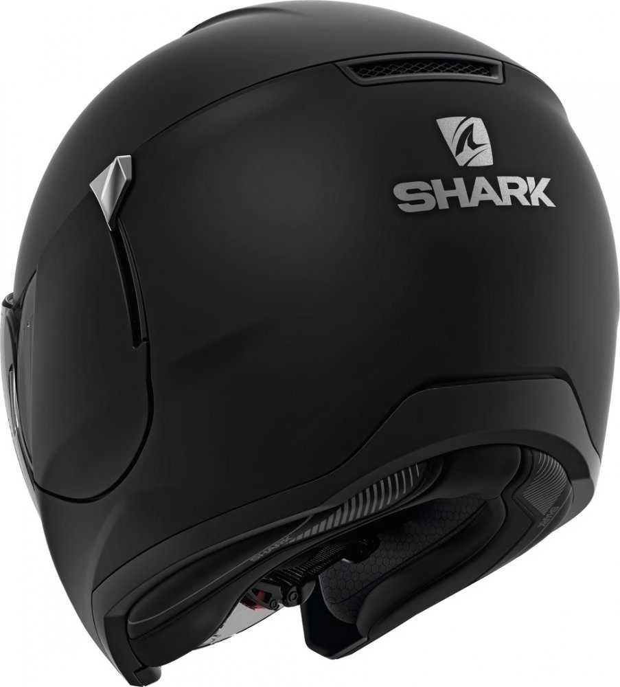 Šalmas Shark Citycruiser Blank Matinis Juodas