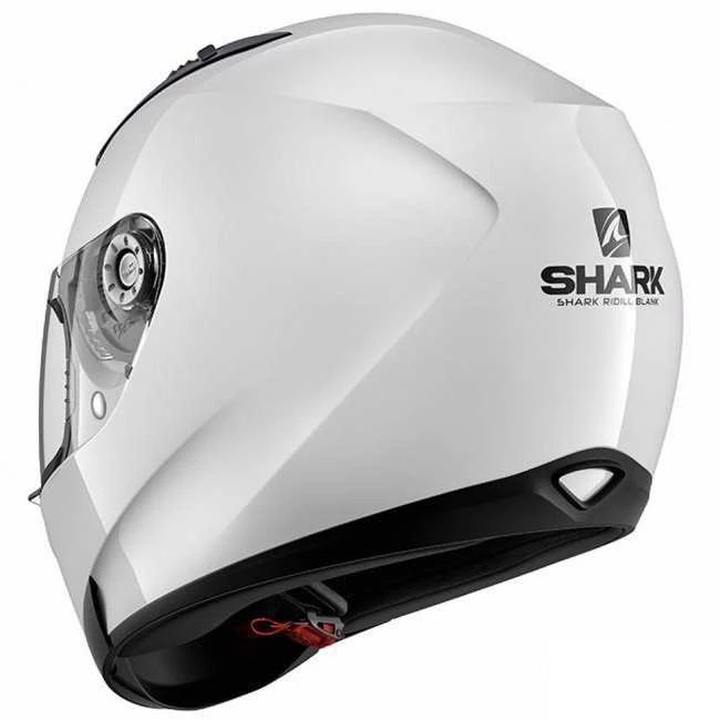 Šalmas Shark Ridill Blank Baltas