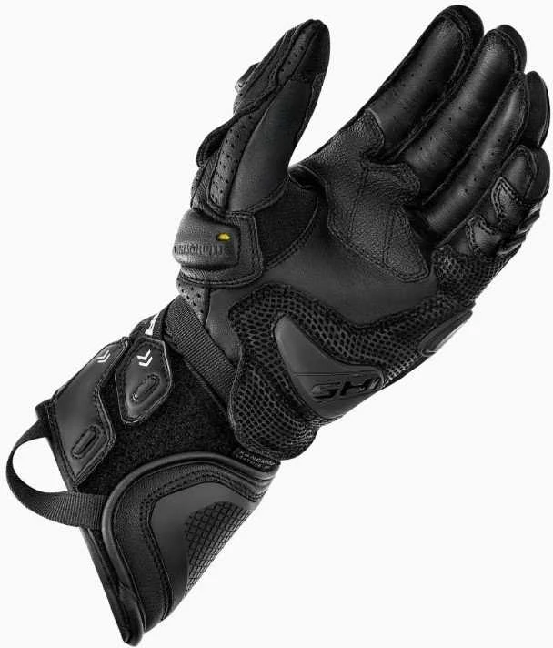 Shima RS-3 Vyriškos odinės pirštinės Juoda