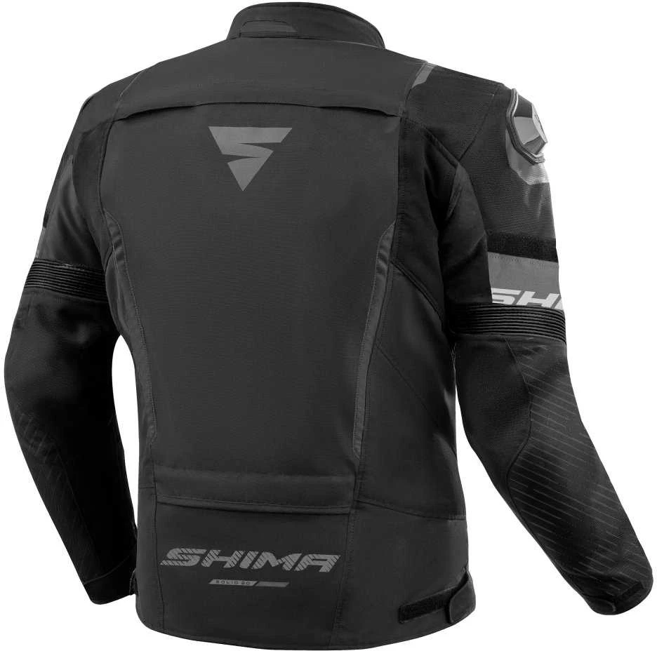 SHIMA SOLID 2.0 MEN Tekstilinė Striukė Juoda