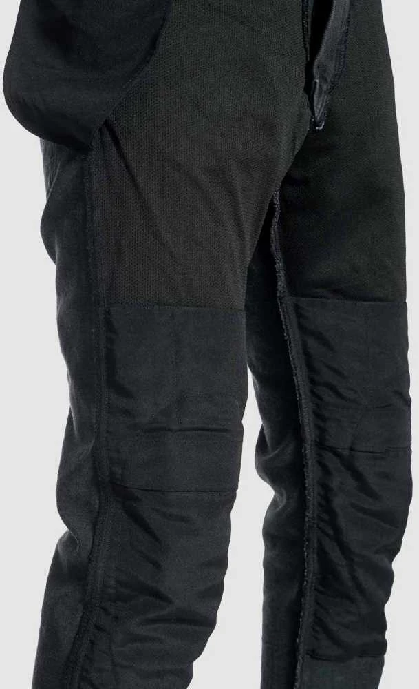 Vyriški džinsai PANDO MOTO ROBBY Slim-Fit Cordura® Juodi