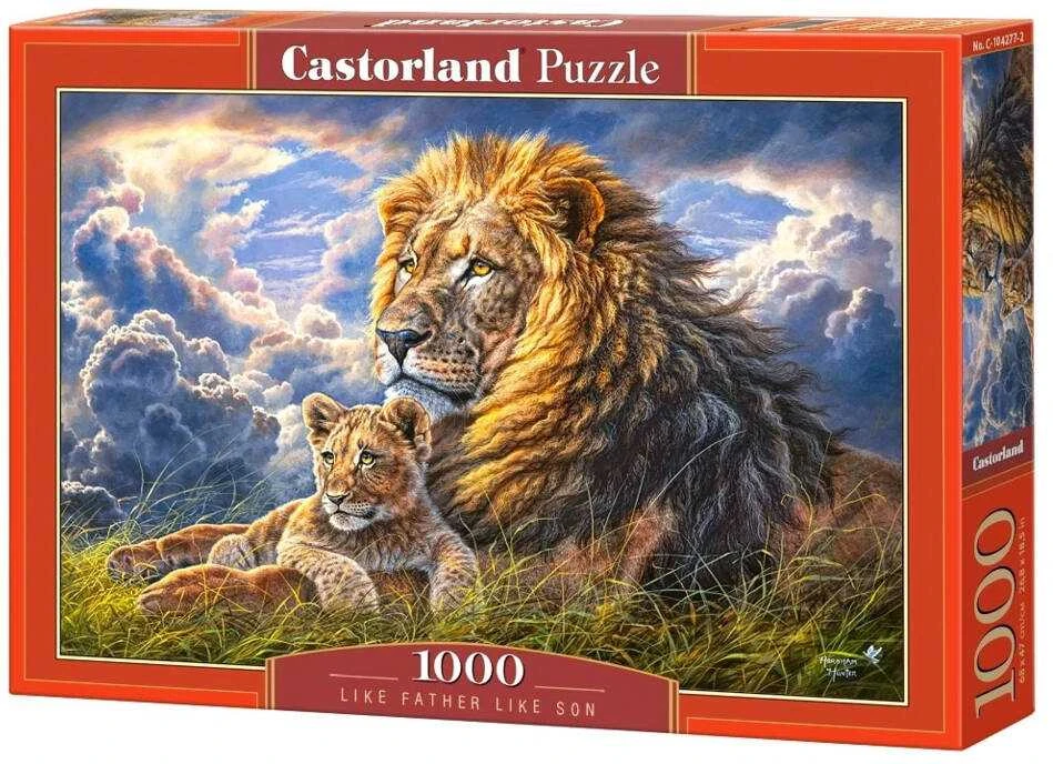 Castorland Dėlionė 1000 vnt. - Koks tėvas, toks ir sūnus