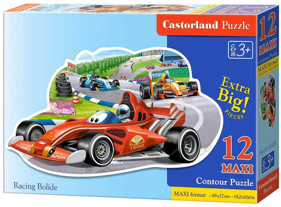 Castorland Dėlionė 12 vnt. - Lenktynių bolidas