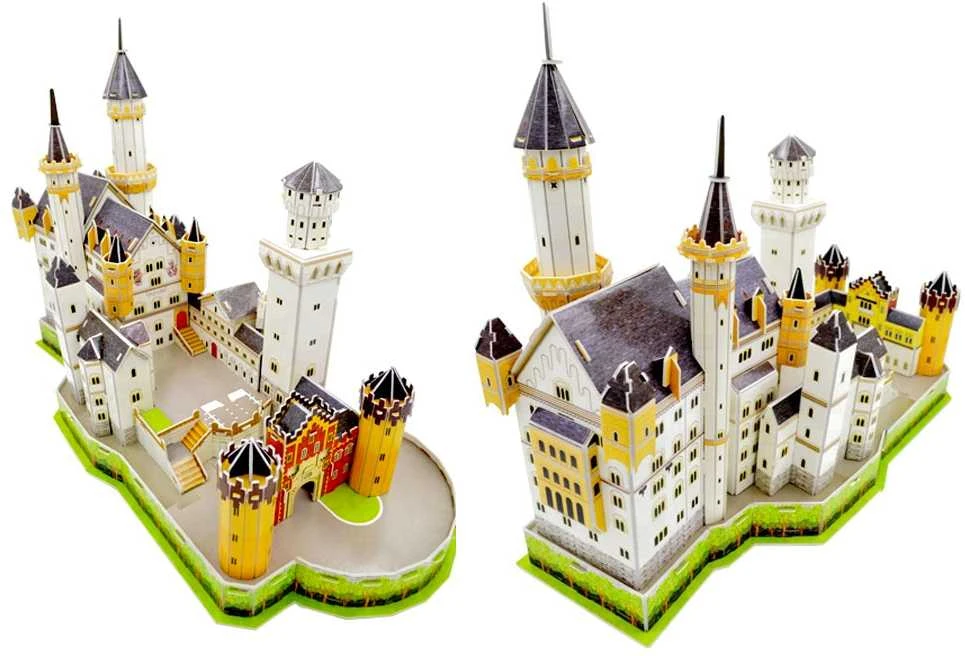 Jokomisiada PIECES 3D dėlionė NEUSCHWANST-EIN PILIS 109 dalių ZA3800