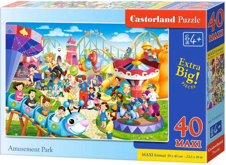 Castorland Dėlionė 40 vnt. - Pramogų parkas