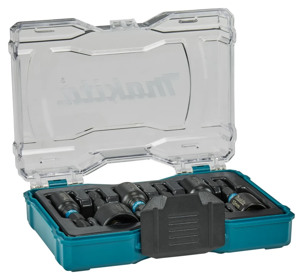 Makita IMPACT Juodas komplektas 6vnt. 1/4"(6, 7, 8, 9, 10, 12 ja 13 mm) E-15768