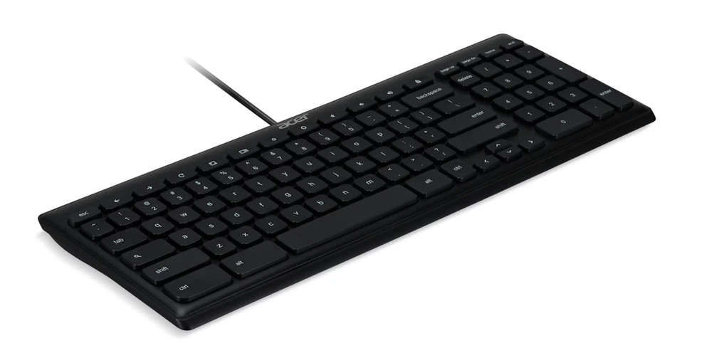 Acer AKW900 | Klaviatūra | su laidu | US International | Juodas