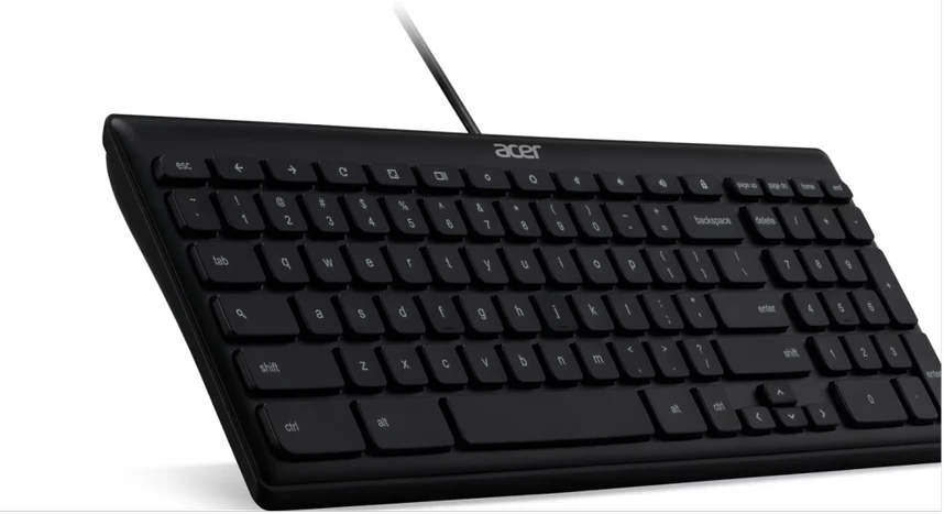 Acer AKW900 | Klaviatūra | su laidu | US International | Juodas