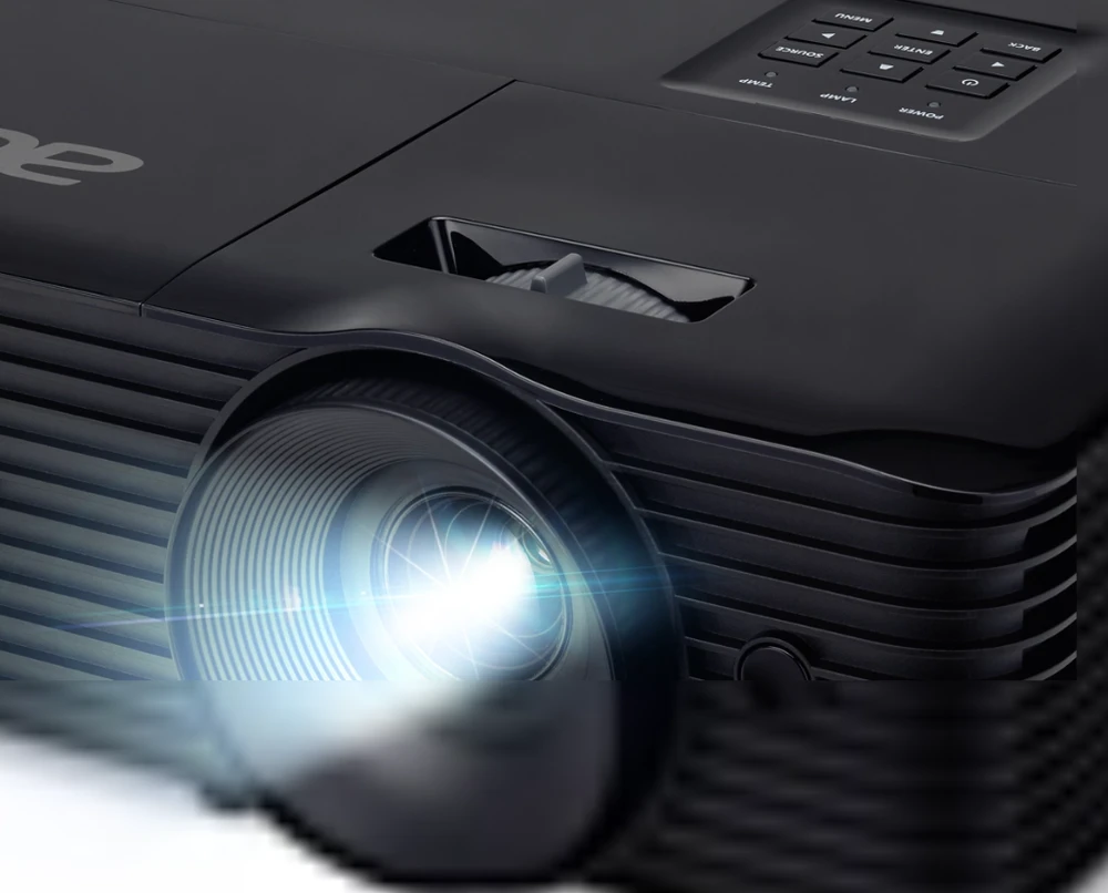 Projektorius Acer | X1228HN | XGA (1024x768) | 4800 ANSI lumens | Juodas