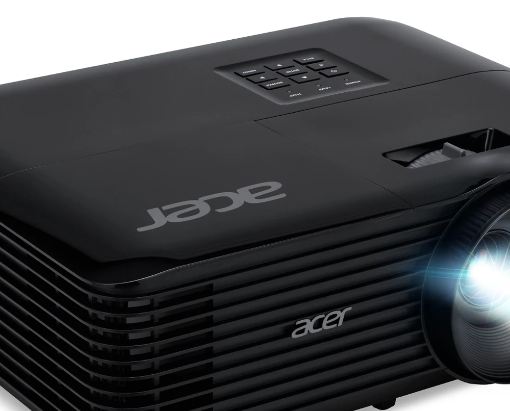 Projektorius Acer | X1228HN | XGA (1024x768) | 4800 ANSI lumens | Juodas