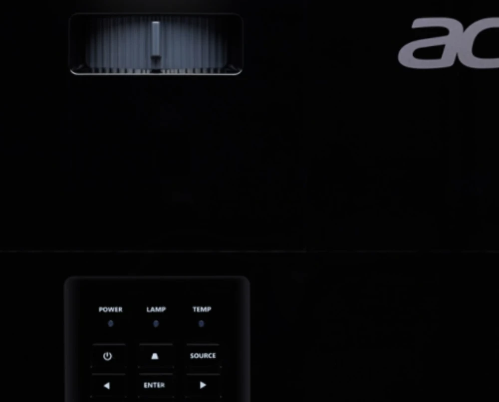 Projektorius Acer | X1328WHn | WXGA (1280x800) | 5000 ANSI lumens | 20000:1 | Juodas