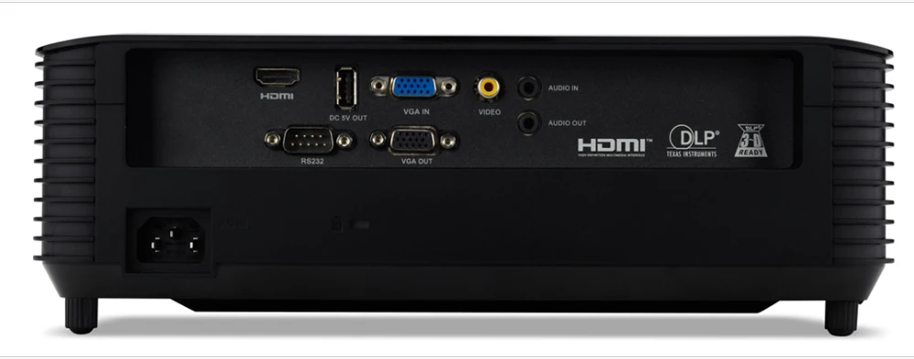 Projektorius Acer | X1328WHn | WXGA (1280x800) | 5000 ANSI lumens | 20000:1 | Juodas