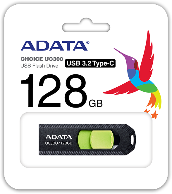 ADATA | USB atmintinė | UC300 | 128 GB | USB 3.2 1-oji karta | Judas