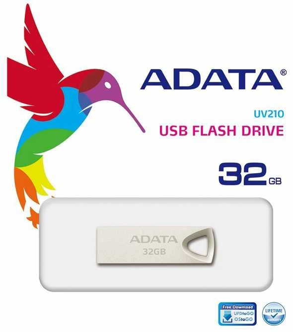 ADATA | UV210 | 32 GB | USB Type-A | Sidabrinis