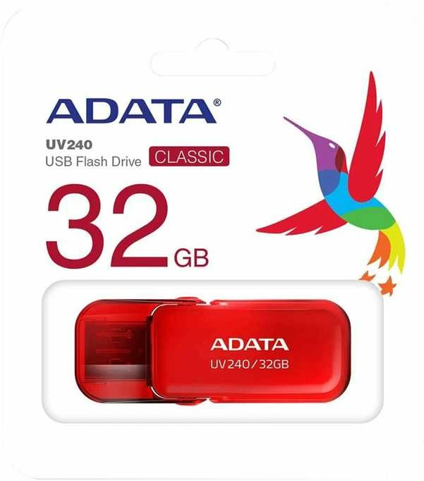 ADATA | UV240 | 32 GB | USB Type-A | Raudona