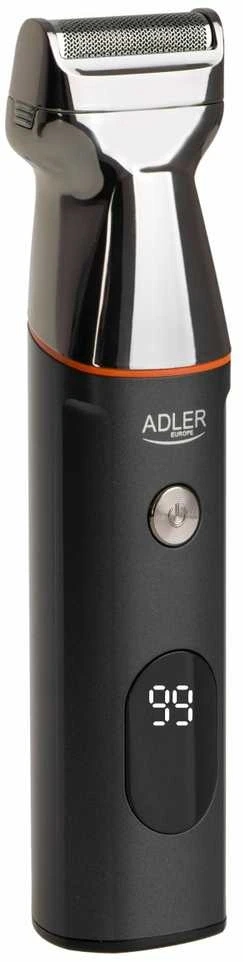 Adler | 5in1 vyrų priežiūros rinkinys | 2946 m. AD | Belaidis | Ilgio žingsnių skaičius 4 | Juodas/Nerūdijantis plienas