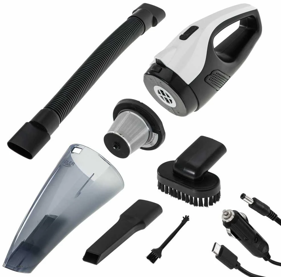 Automobilinis dulkių siurblys Adler AD 7059, USB C / 12 V