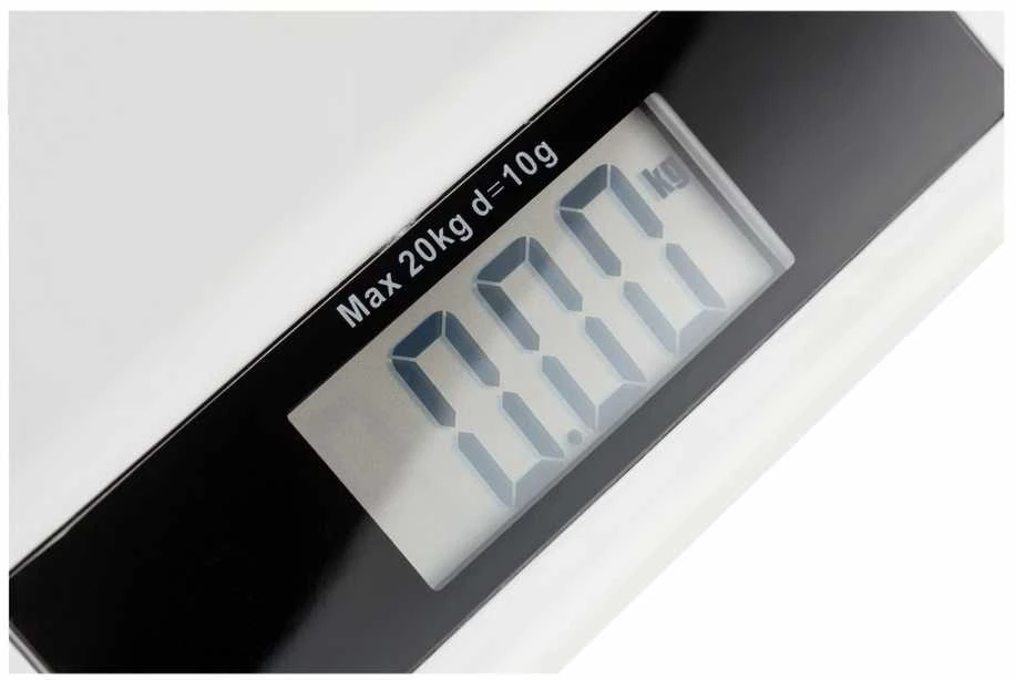 Virtuvinės svarstyklės Adler | Adler AD 8139 | Maksimalus svoris (talpa) 20 kg | Tikslumas 10 g | Baltas