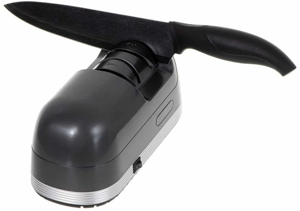 Adler AD 4508 Electric Peilis Sharpener, Juodas