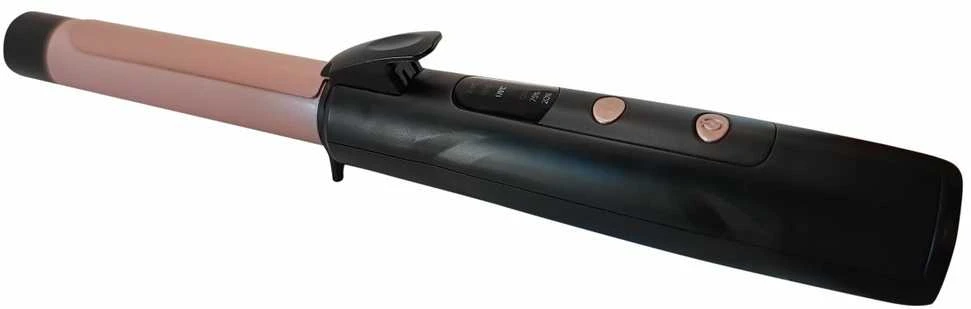 Adler Cordless Curling Iron | AD 2120 | Temperature (min) 170 °C | Ekranas LED | Juodas/Rose Gold