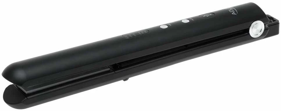 Adler Cordless Plaukų tiesintuvas | AD 2327 | Ceramic heating system | Ekranas LED | Temperature (min) 160 °C | Temperature (max) 220 °C | Juodas