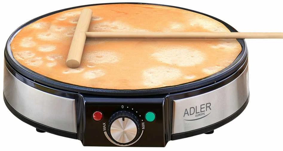 Vaflinė Adler | Blynų gaminimo aparatas | AD 3058 | Blynų gaminimo aparatas | 1600 W | Tešlos rūšių skaičius: 1 | Blynas