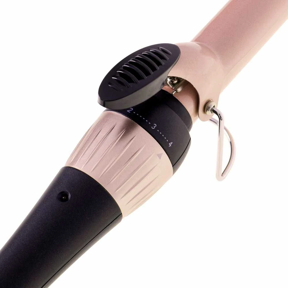 Adler | Curling Iron | AD 2117 | Ceramic heating system | Barrel diameter 25 mm | Temperature (max) 200 °C | 45 W | Juodas/Rožinė