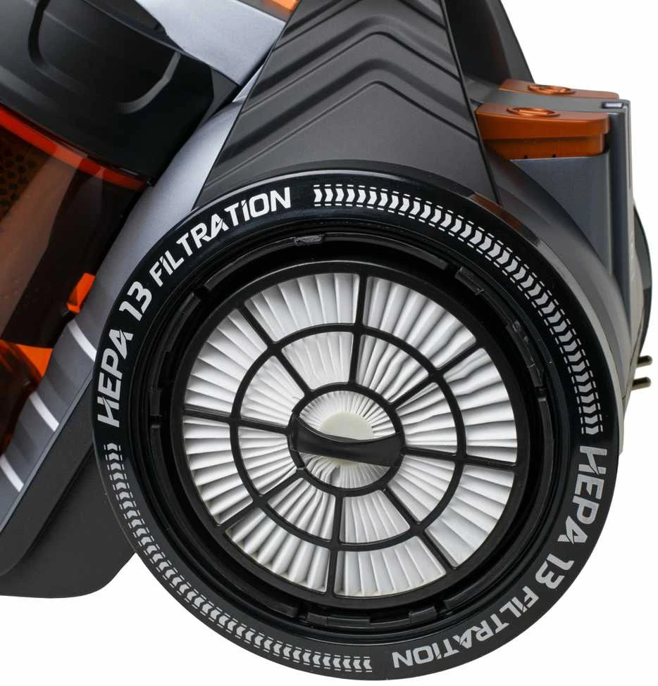 Adler Cyclone dulkių siurblys | AD 7065 | Be maišelio | Galia 700 W | Dulkių talpa 1,6 L | Juodas/Raudona
