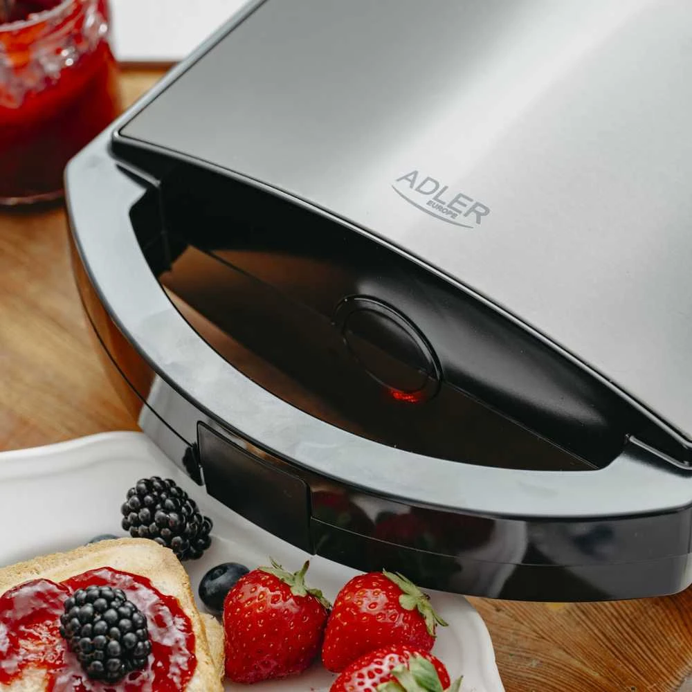 Adler Electric grill | AD 3068 | Electric Grilis | 750 W | Juodas