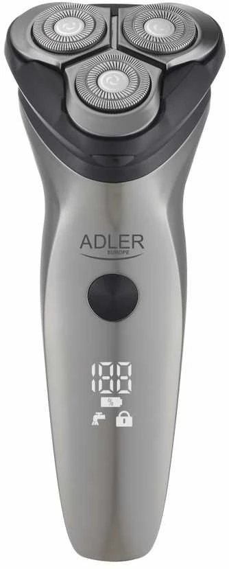 Adler | Elektrinis skustuvas su barzdos kirpimo mašinėle | 2945 m. AD | Veikimo laikas (maks.) 60 min | Šlapias sausas