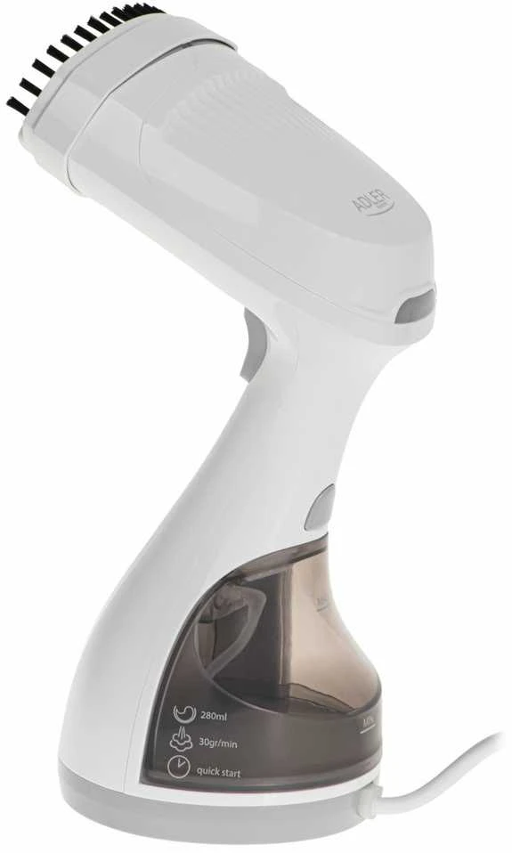 Adler Garment Steamer | AD 5042 | Handheld | 1500 W | 0.3 L | 23 g/min | Baltas