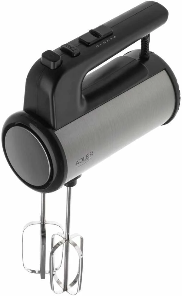 Plakiklis Adler Hand mixer | AD 4232 | Hand Mixer | 900 W | Greičių skaičius 5 | Turbo mode | Juodas/Stainless Steel