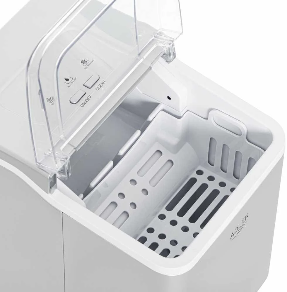 Adler | Ice Maker | AD 8086 | Power 100 W | Sidabrinis