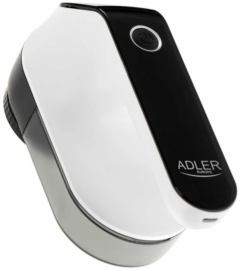 Adler | Lint remover LCD | AD 9618 | Baltas/Juodas | Rechargeable battery