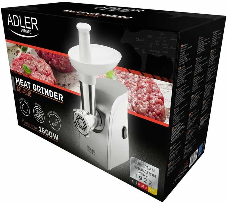 Adler | mėsmalė | AD 4808 | Baltas | 350 W