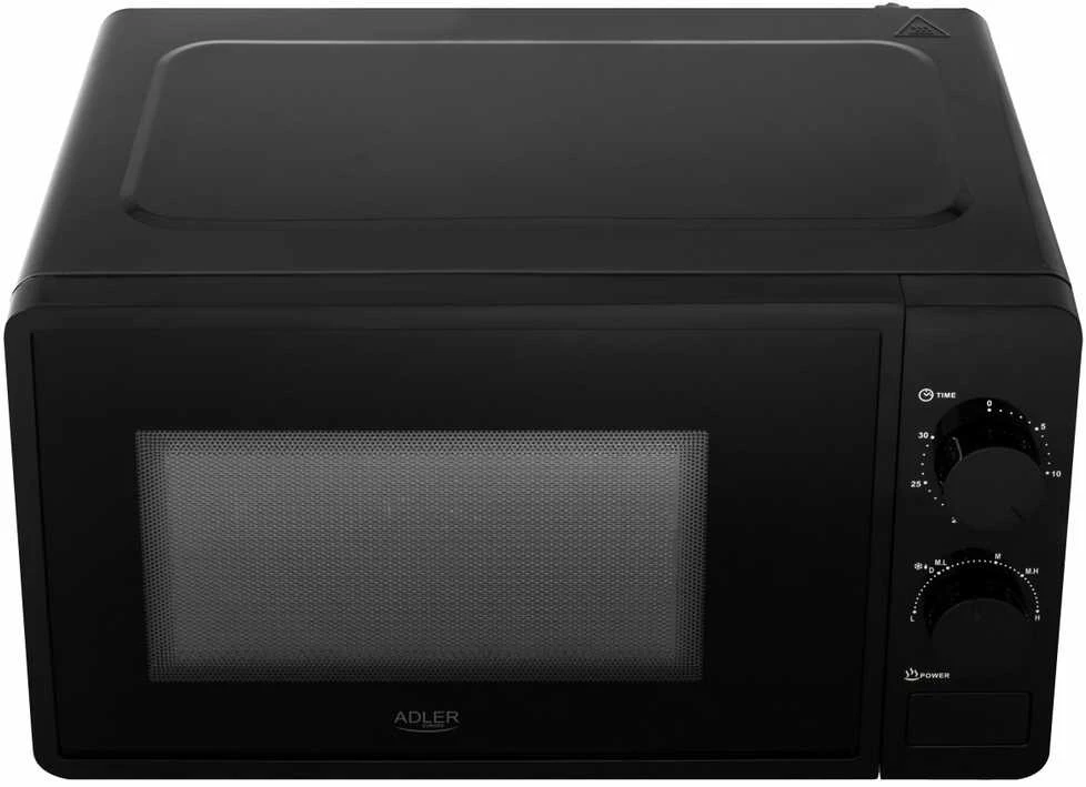 Adler | Mikrobangų krosnelė | AD 6206 | Laisvai pastatoma | 700 W | Konvekcinė | 20 l | Juodas