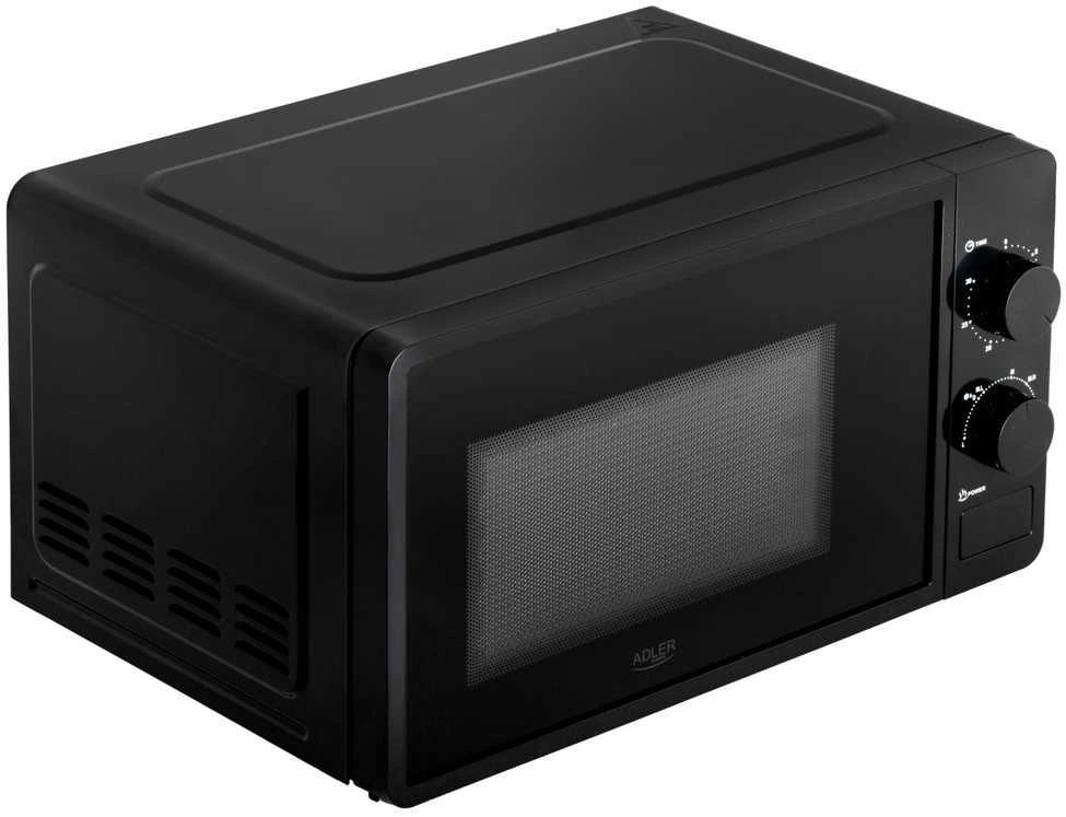 Adler | Mikrobangų krosnelė | AD 6206 | Laisvai pastatoma | 700 W | Konvekcinė | 20 l | Juodas