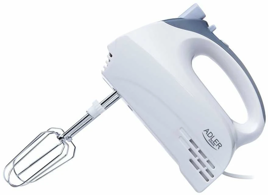 Virtuvinis kombainas Adler | Mixer | AD 4202 | Mixer with bowl | 300 W | Greičių skaičius 5 | Turbo mode | Baltas