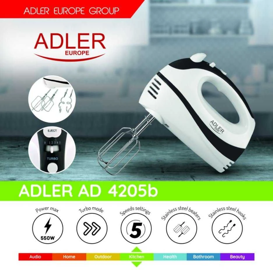 Plakiklis Adler AD 4205