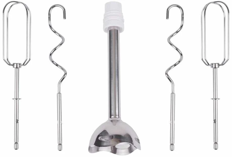 Plakiklis Adler | Mixer | AD 4212 | Hand Mixer | 300 W | Greičių skaičius 5 | Turbo mode | Baltas