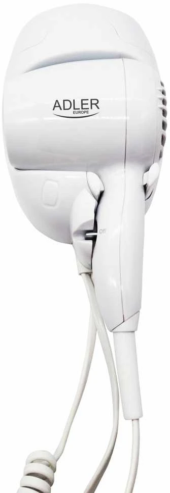 Adler | Plaukų džiovintuvas for hotel and swimming pool | AD 2252 | 1600 W | Number of temperature settings 2 | Baltas