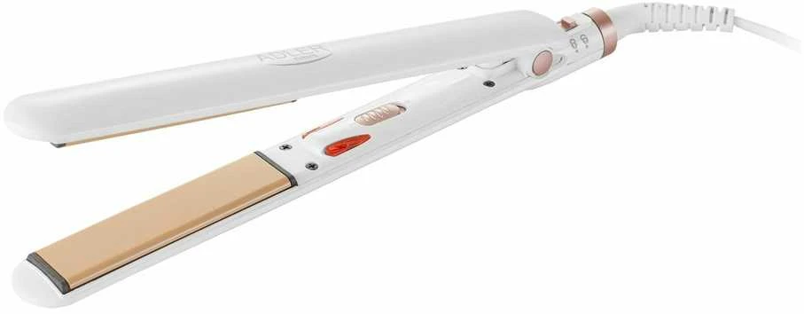 Adler | Plaukų tiesinimo žnyplės | AD 2317 | Ceramic heating system | Temperature (max) 200 °C | 35 W | Baltas
