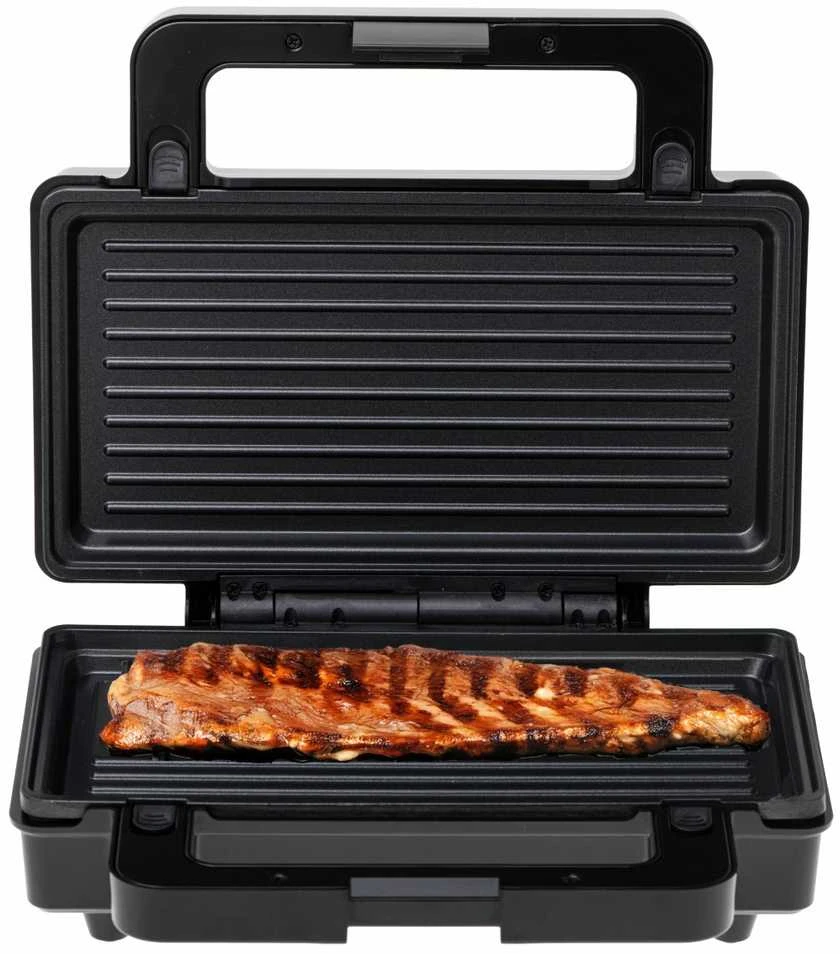 Sumuštinių keptuvas Adler sumuštinių keptuvė 2 viename | AD 3073 | 1000 W | Lentelių skaičius 2 | Nerūdijantis plienas/Juodas