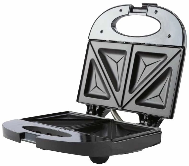Sumuštinių keptuvas Adler | Sumuštinių keptuvė | AD 3015 | 750 W | Lentelių skaičius 1 | Kepinių skaičius 2 | Juodas