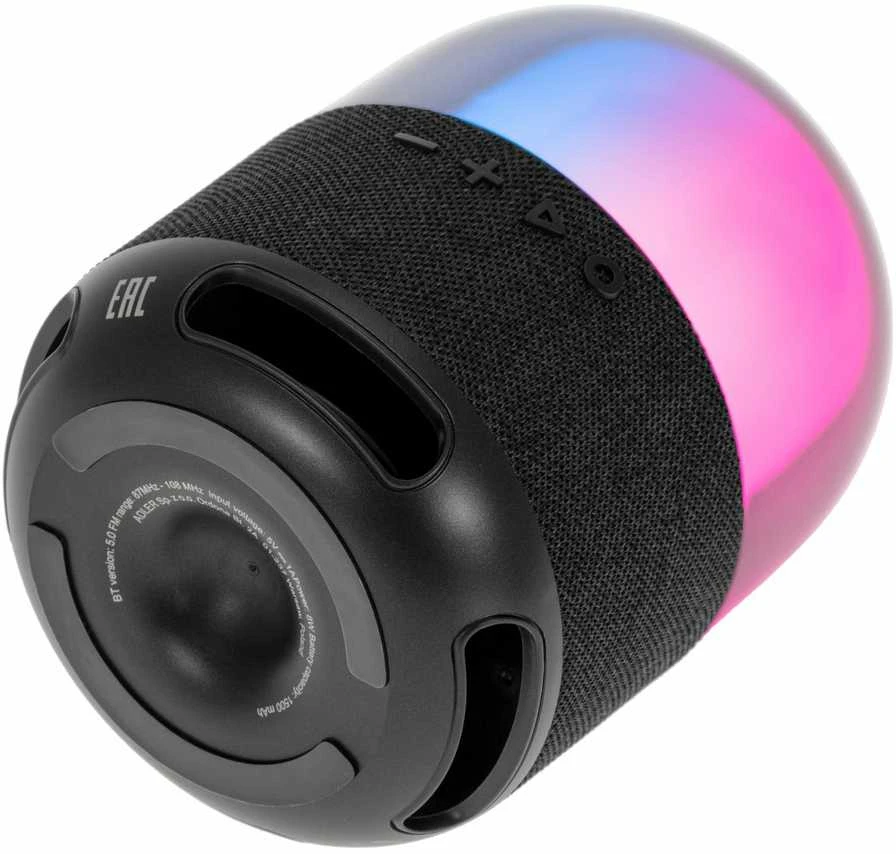 Adler Speaker | AD 1904 | 8 W | Bluetooth | Belaidė jungtis | Portable | Juodas