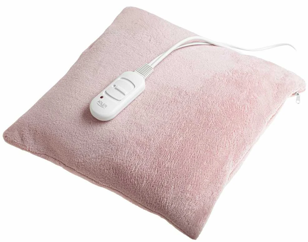 Adler Super Soft elektrinis šildymo kilimėlis | AD 7444 | Šildymo lygių skaičius: 2 | Asmenų skaičius: 1 | Plaunamas | Nuotolinio valdymo pultas | 80 W | Rožinė