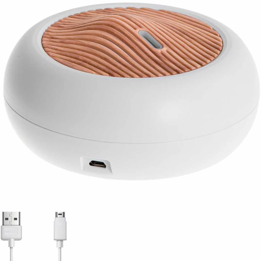 Drėkintuvas Adler | USB ultragarsinis aromato difuzorius 3in1 | AD 7969 | Ultragarsinis | Tinka kambariams iki 25 m² | Baltas