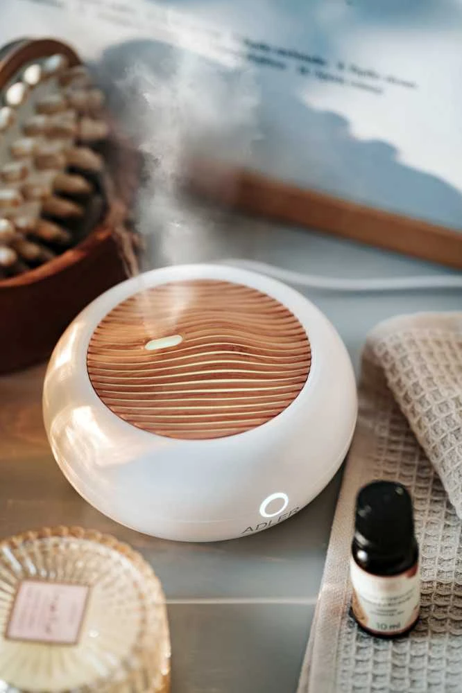 Drėkintuvas Adler | USB ultragarsinis aromato difuzorius 3in1 | AD 7969 | Ultragarsinis | Tinka kambariams iki 25 m² | Baltas