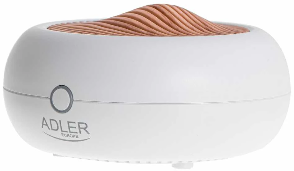 Drėkintuvas Adler | USB ultragarsinis aromato difuzorius 3in1 | AD 7969 | Ultragarsinis | Tinka kambariams iki 25 m² | Baltas